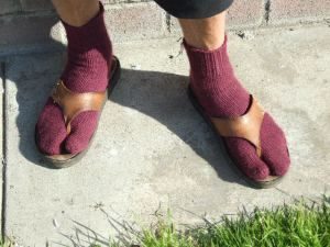 Yoga Socks Pedicure Socks Toe-less Socks Knitted Spats Flip Flop